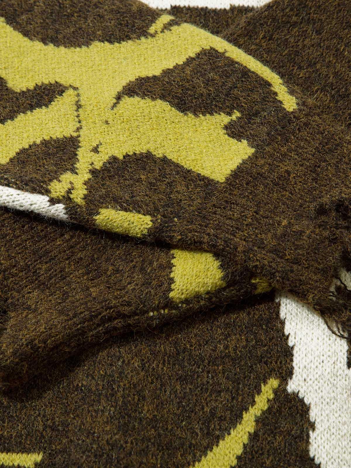 Concert Outfit Thorn Destroyed Sweater Concert Outfit Thorn Destroyed Sweater