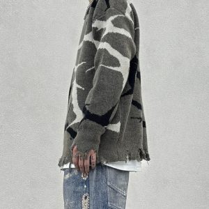 Concert Outfit Thorn Destroyed Sweater