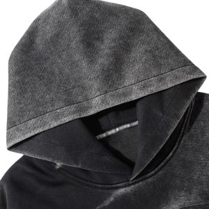 Concert Outfit Tie-Dye Contrasting Print Pullover Hoodie