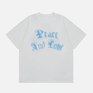 Concert Outfit Tie Dye Flocked Star Tee