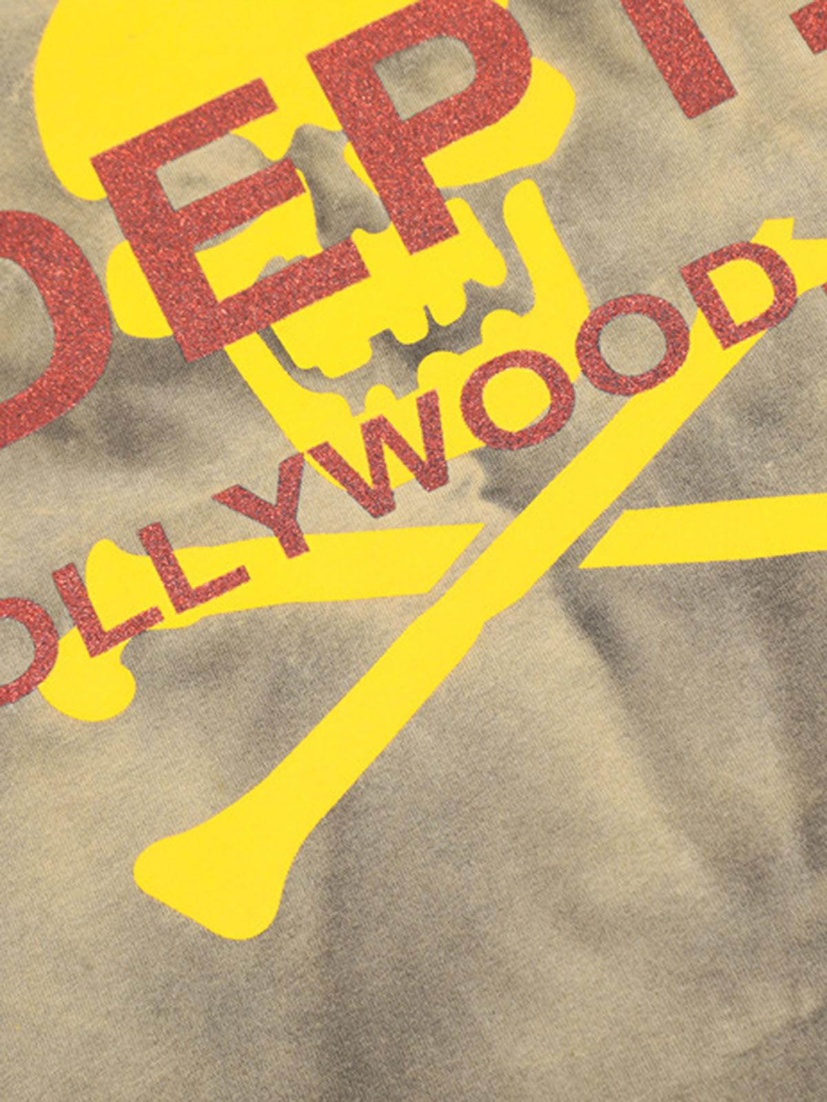 Concert Outfit Tie-Dye Skull Print T-Shirt Concert Outfit Tie-Dye Skull Print T-Shirt