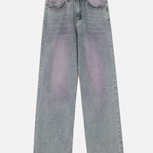 Concert Outfit Tie Dye Washed Jeans