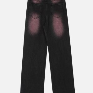 Concert Outfit Tie Dye Washed Jeans