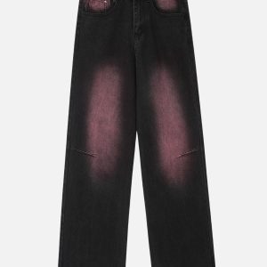 Concert Outfit Tie Dye Washed Jeans