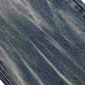 Concert Outfit Tie Dyed Wrinkled Effect Straight Jeans