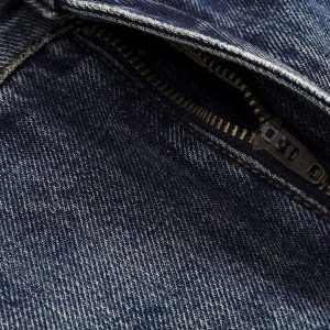 Concert Outfit Tie Dyed Wrinkled Effect Straight Jeans