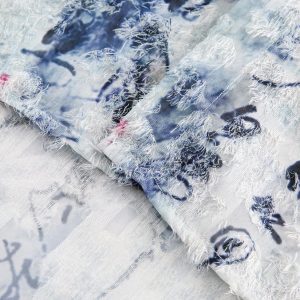 Concert Outfit Traditional Calligraphy Print Short-Sleeve Shirt