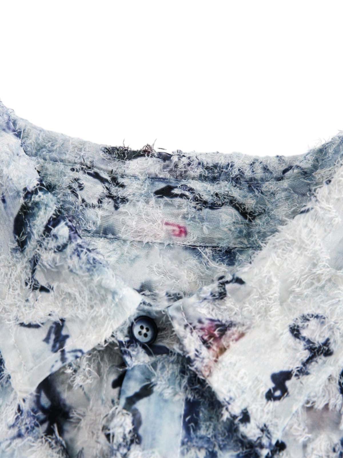 Concert Outfit Traditional Calligraphy Print Short-Sleeve Shirt Concert Outfit Traditional Calligraphy Print Short-Sleeve Shirt