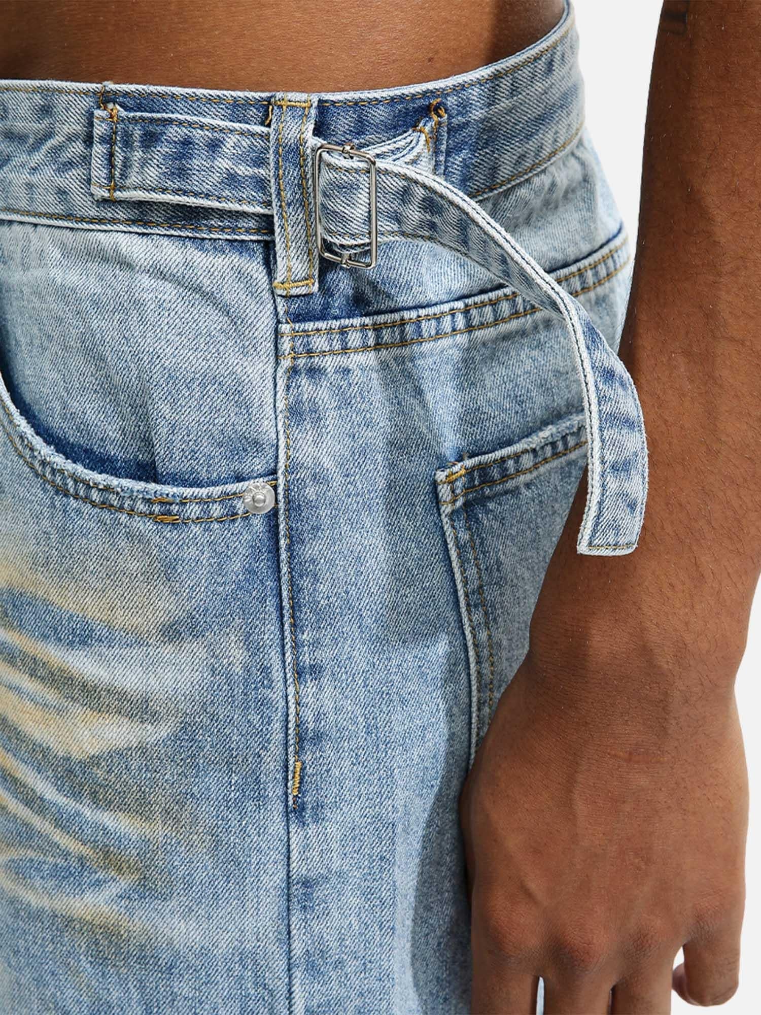 Concert Outfit Trendy Wide-Leg Ripped Jeans Concert Outfit Trendy Wide-Leg Ripped Jeans