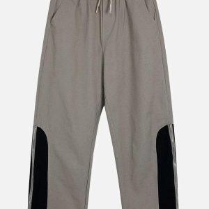 Concert Outfit Trendy Zipper Straight-Leg Pants