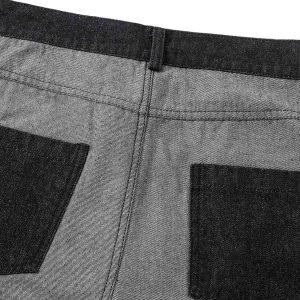 Concert Outfit Tribal Flame Print Baggy Jeans