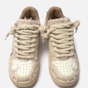 Concert Outfit Twine Low-Top Board Shoes