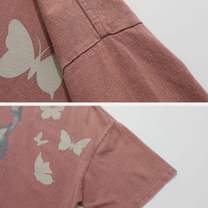 Concert Outfit Twinkling Star Pattern Tee