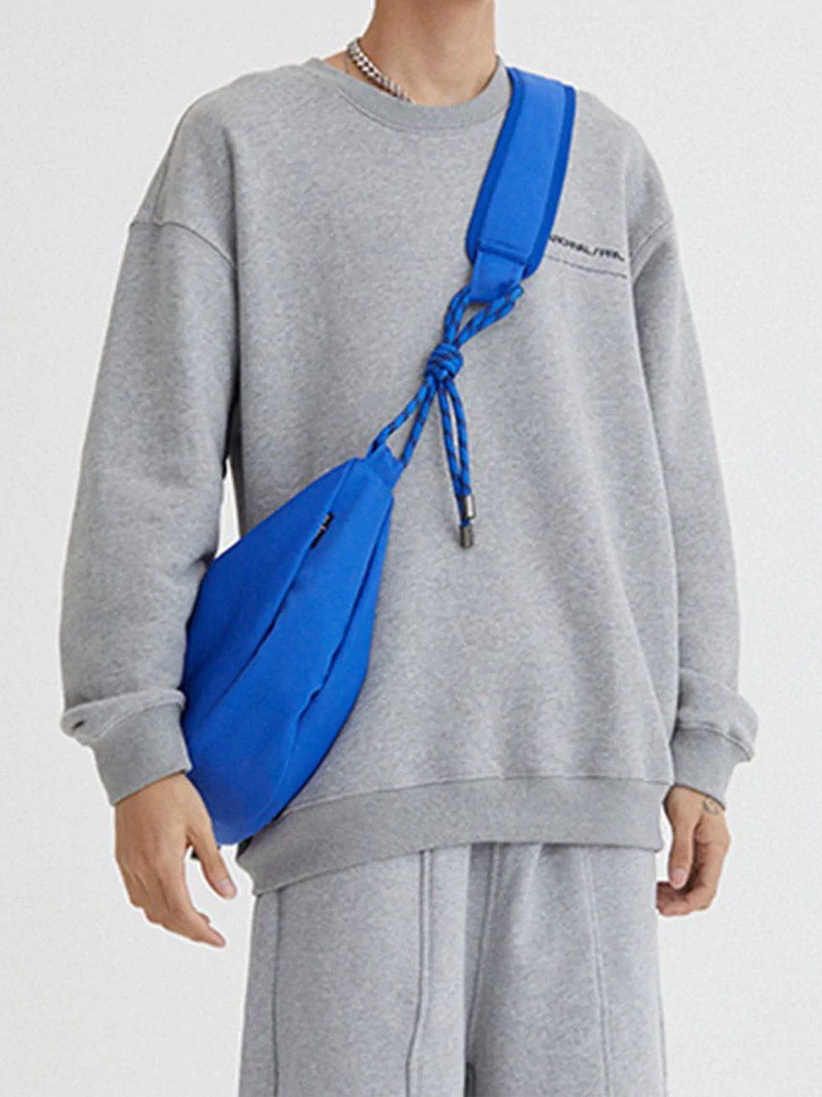 Concert Outfit Unisex Dumpling Large Crossbody Bag Concert Outfit Unisex Dumpling Large Crossbody Bag