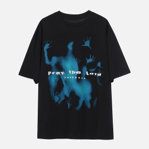 Concert Outfit Useless Prayers Graphic Tee