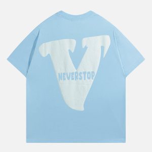 Concert Outfit V Graphic Print Tee