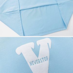 Concert Outfit V Graphic Print Tee