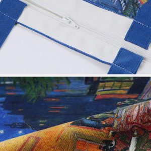 Concert Outfit Van Gogh Oil On Canvas Bag