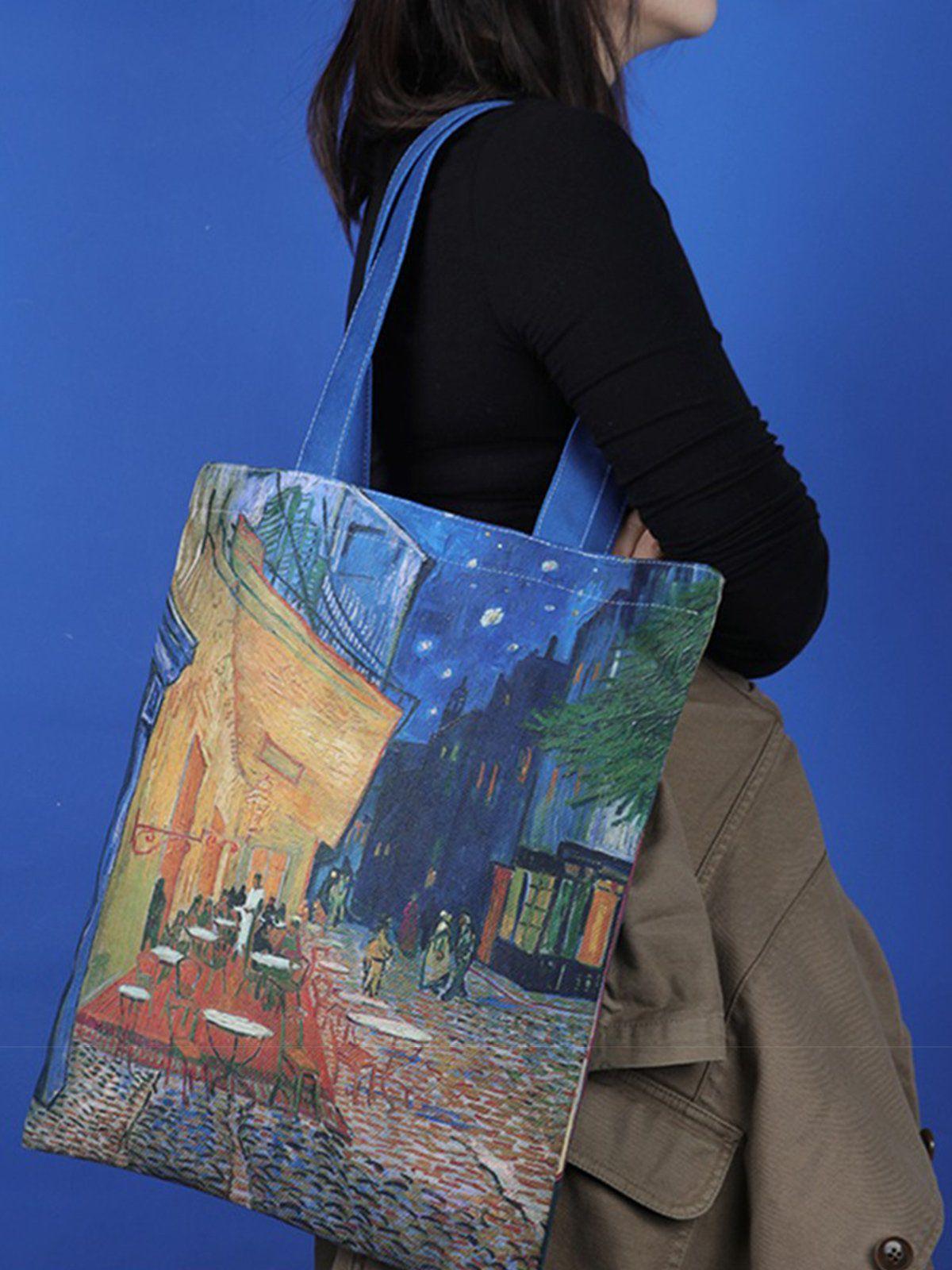 Concert Outfit Van Gogh Oil On Canvas Bag Concert Outfit Van Gogh Oil On Canvas Bag