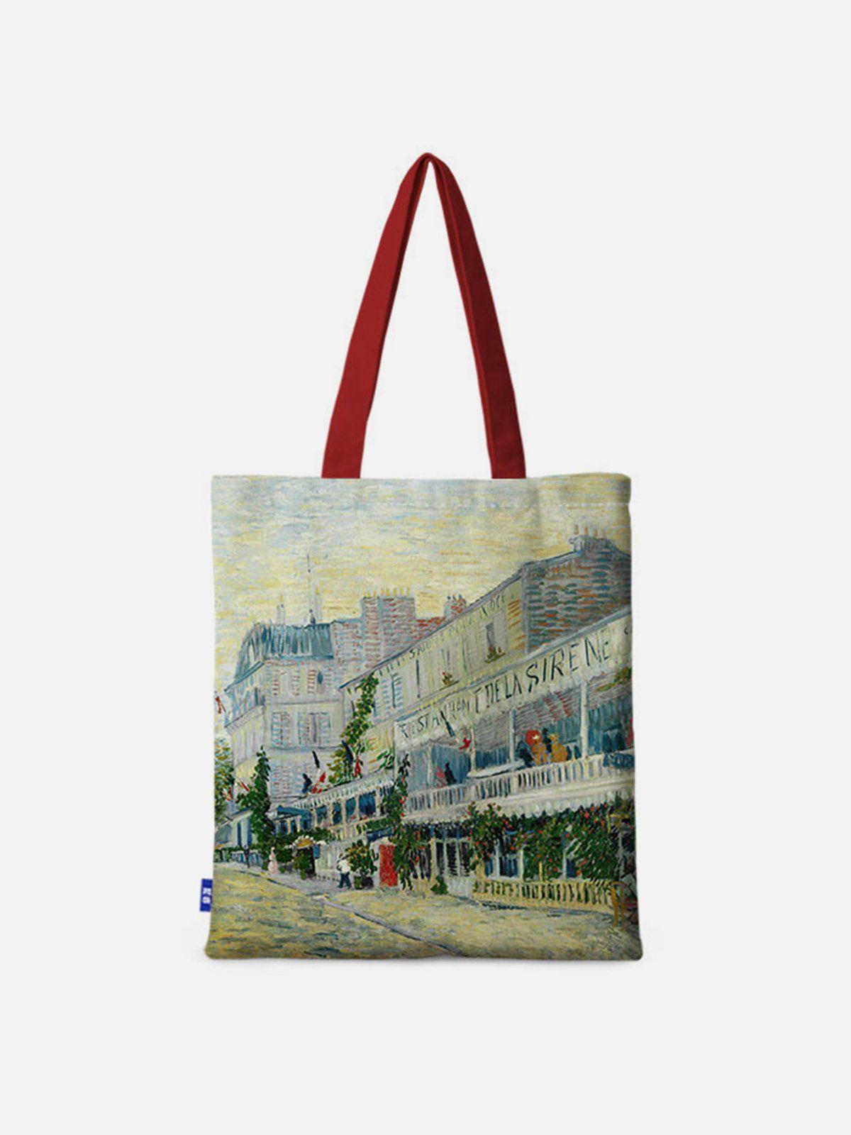 Concert Outfit Van Gogh Oil On Canvas Bag Concert Outfit Van Gogh Oil On Canvas Bag