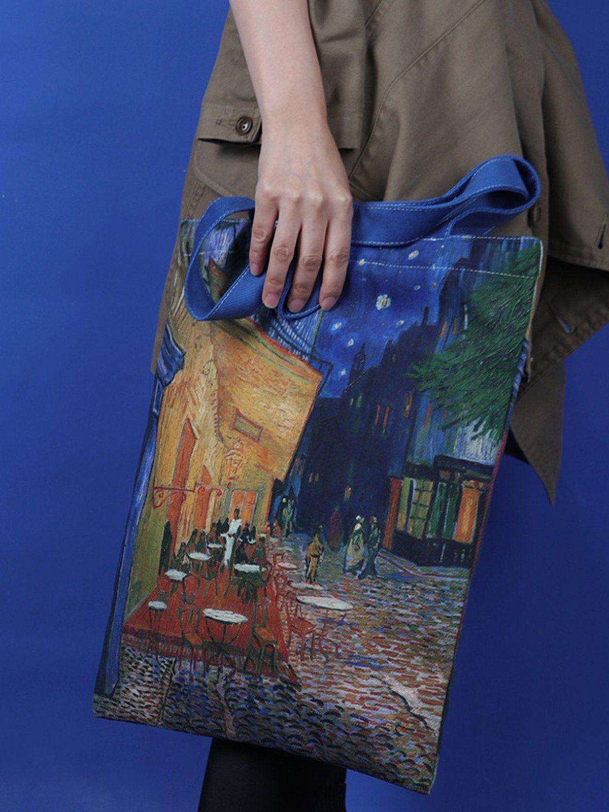 Concert Outfit Van Gogh Oil On Canvas Bag Concert Outfit Van Gogh Oil On Canvas Bag