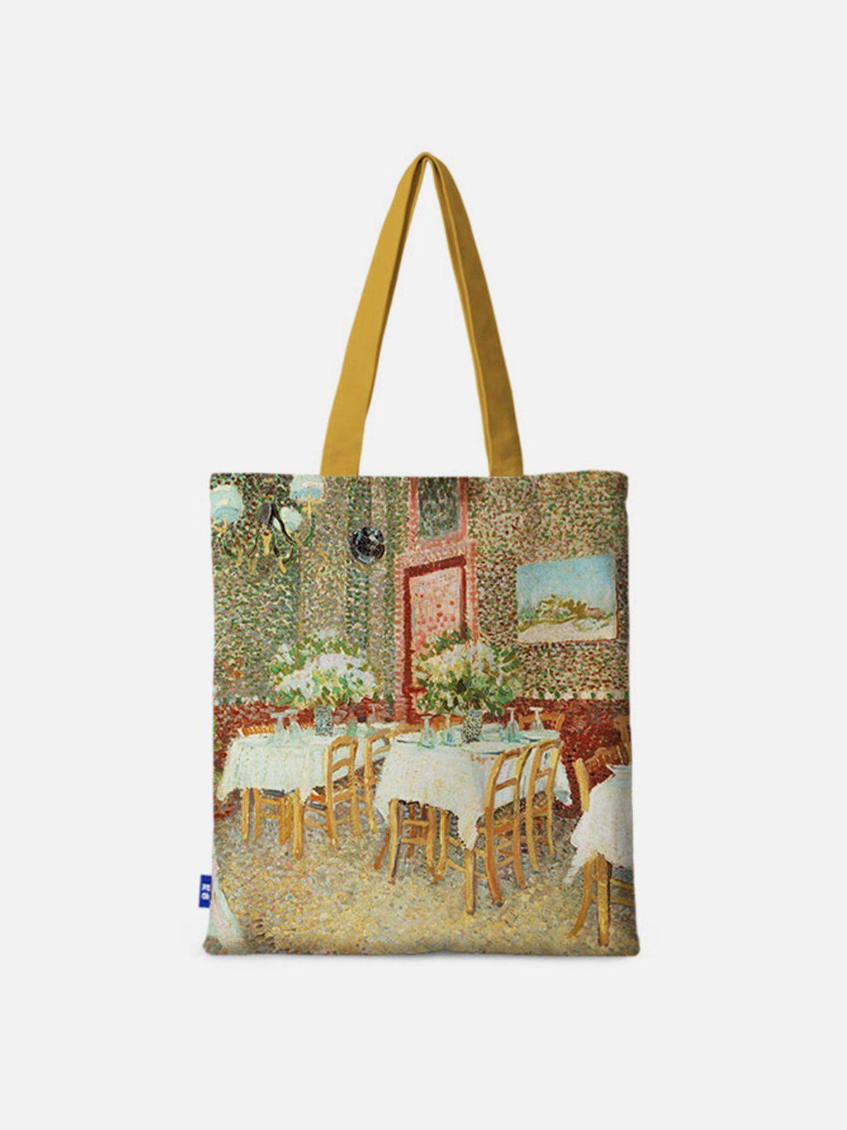 Concert Outfit Van Gogh Oil On Canvas Bag Concert Outfit Van Gogh Oil On Canvas Bag