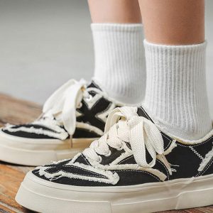 Concert Outfit Versatile And Breathable Canvas Shoes