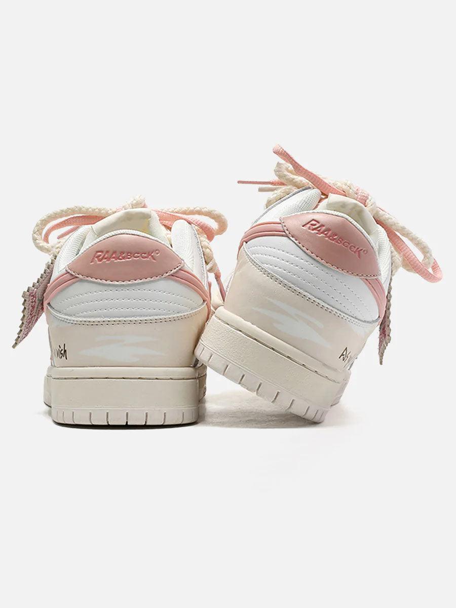 Concert Outfit Versatile Rose Stamp Print Board Casual Shoes Concert Outfit Versatile Rose Stamp Print Board Casual Shoes