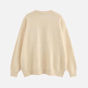 Concert Outfit Vinatge Cartoon Dog Cleanfit Sweater