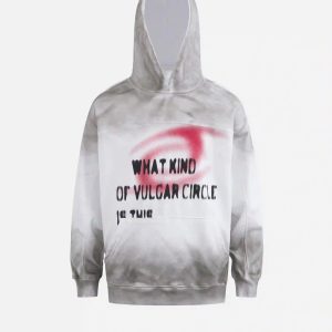Concert Outfit Vinatge Distressed Gradient Hoodie