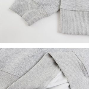 Concert Outfit Vinatge Leisure Print Hoodie