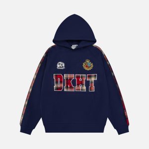 Concert Outfit Vinatge Leisure Print Hoodie