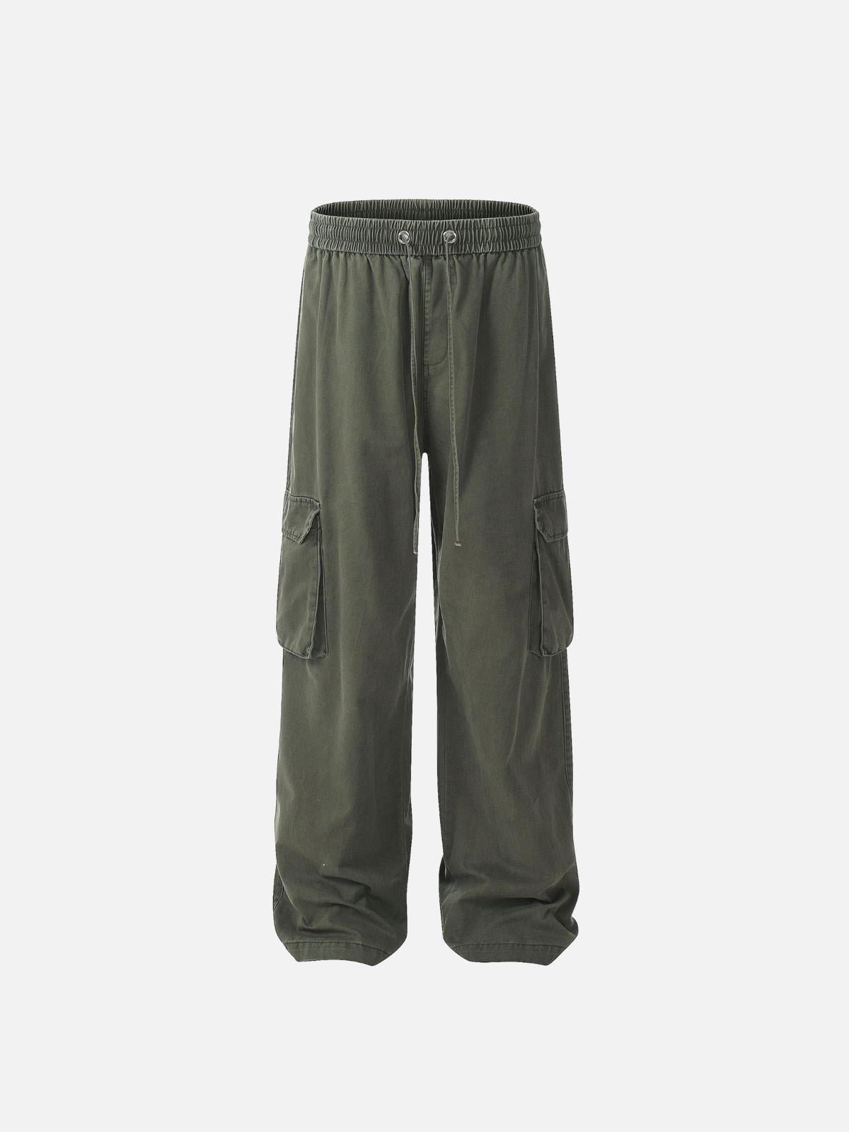Concert Outfit Vinatge Washed Multi-Pocket Work Cargo Pants Concert Outfit Vinatge Washed Multi-Pocket Work Cargo Pants