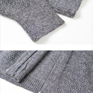 Concert Outfit Vintage Braided Texture Sweater