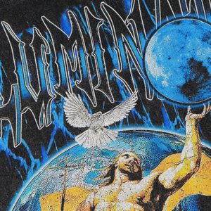 Concert Outfit Vintage Brave Earth Cotton Washed Graphic Tee