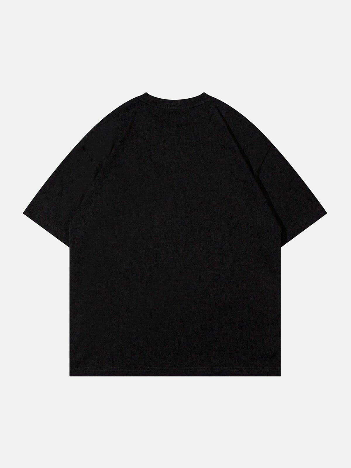 Concert Outfit Vintage Cartoon Print Tee Concert Outfit Vintage Cartoon Print Tee