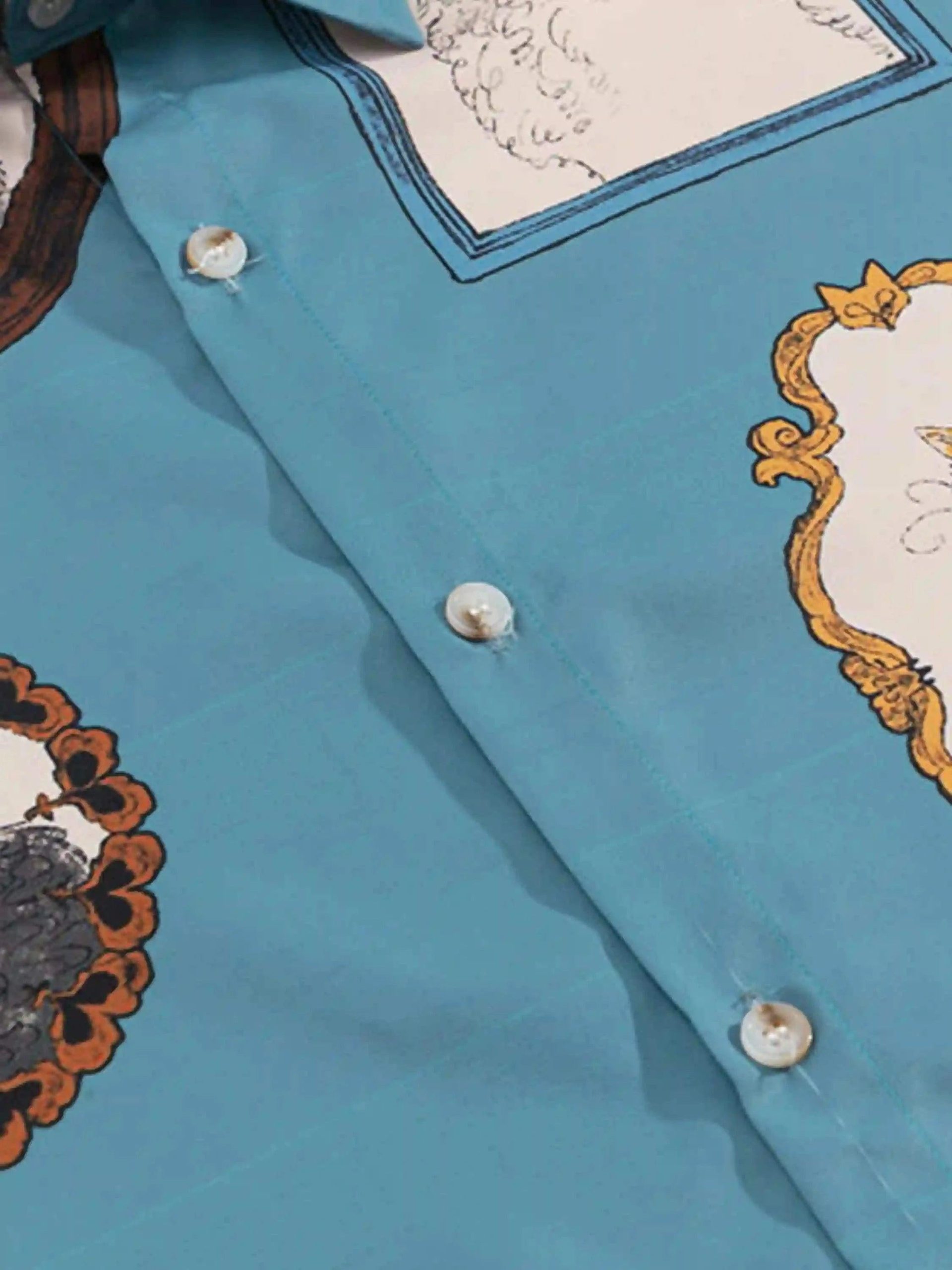 Concert Outfit Vintage Cat Print Short Sleeve Shirt Concert Outfit Vintage Cat Print Short Sleeve Shirt