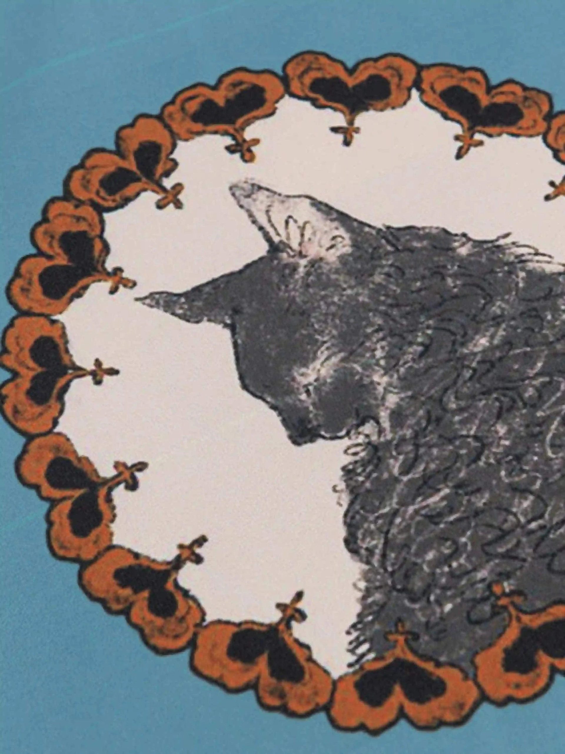 Concert Outfit Vintage Cat Print Short Sleeve Shirt Concert Outfit Vintage Cat Print Short Sleeve Shirt