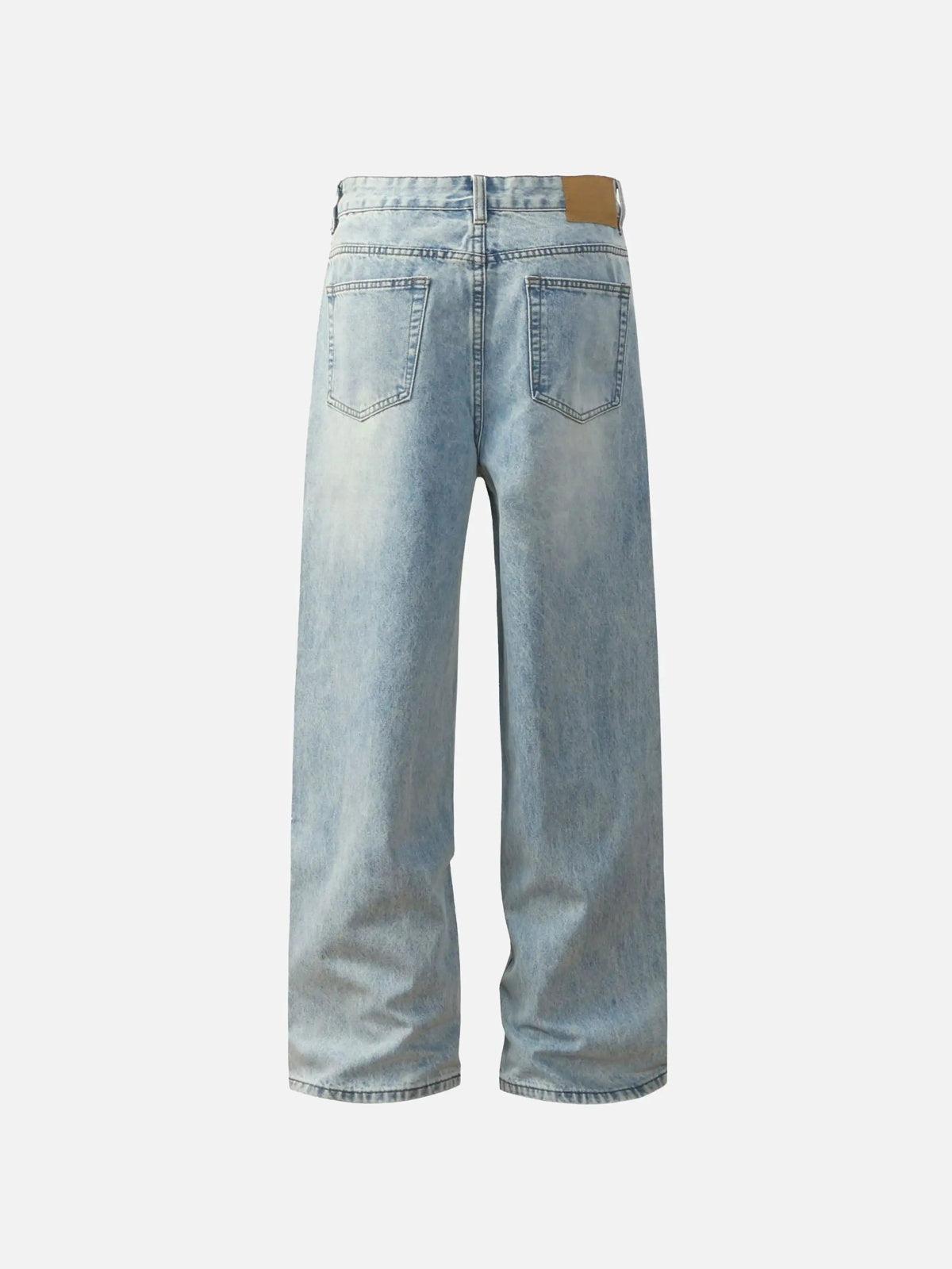 Concert Outfit Vintage Classic Washed Light Blue Jeans Concert Outfit Vintage Classic Washed Light Blue Jeans