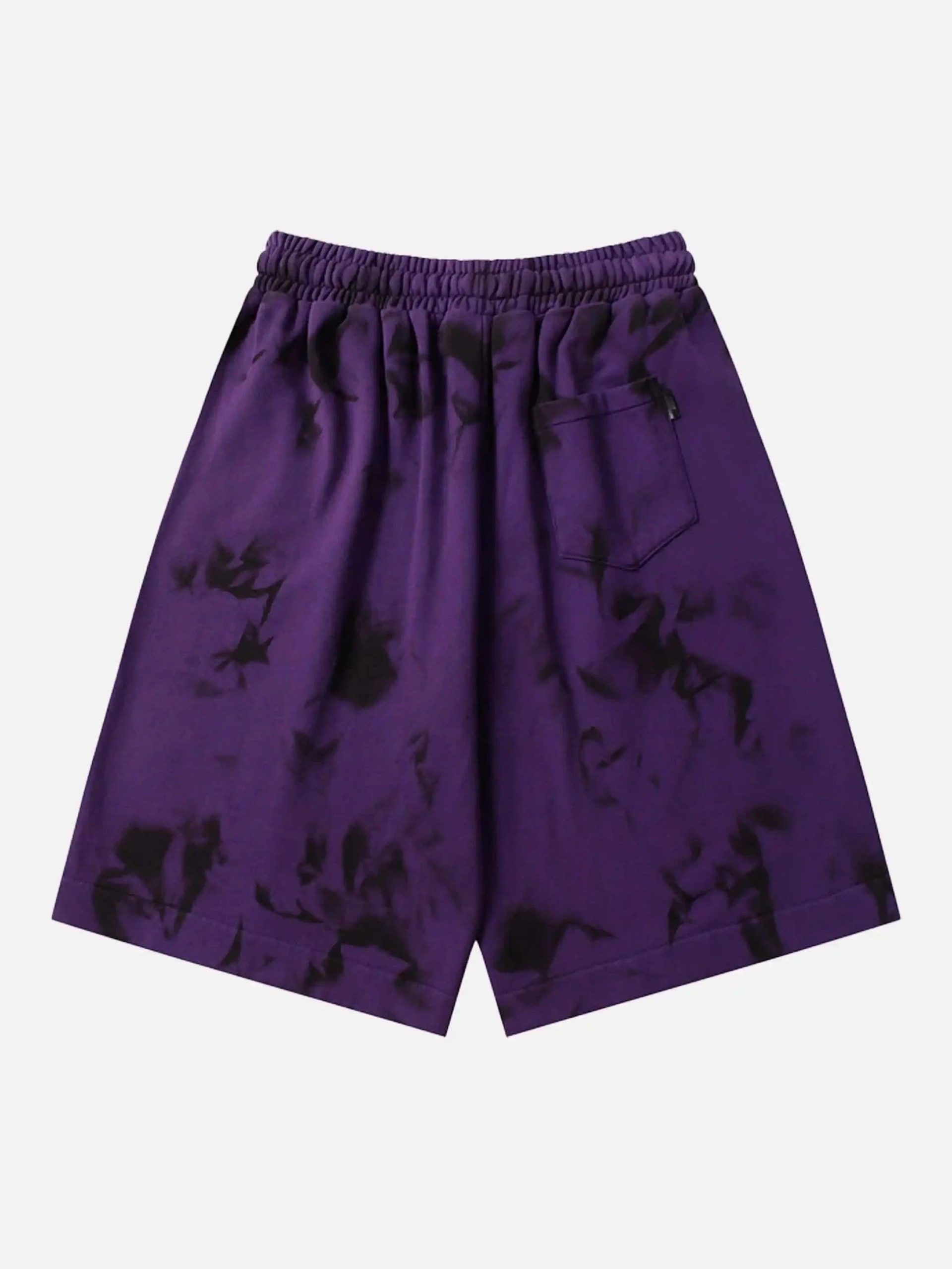 Concert Outfit Vintage Dirty Elastic Drawstring Loose Shorts Concert Outfit Vintage Dirty Elastic Drawstring Loose Shorts