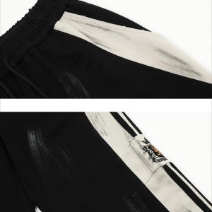 Concert Outfit Vintage Dirty Sweatpants