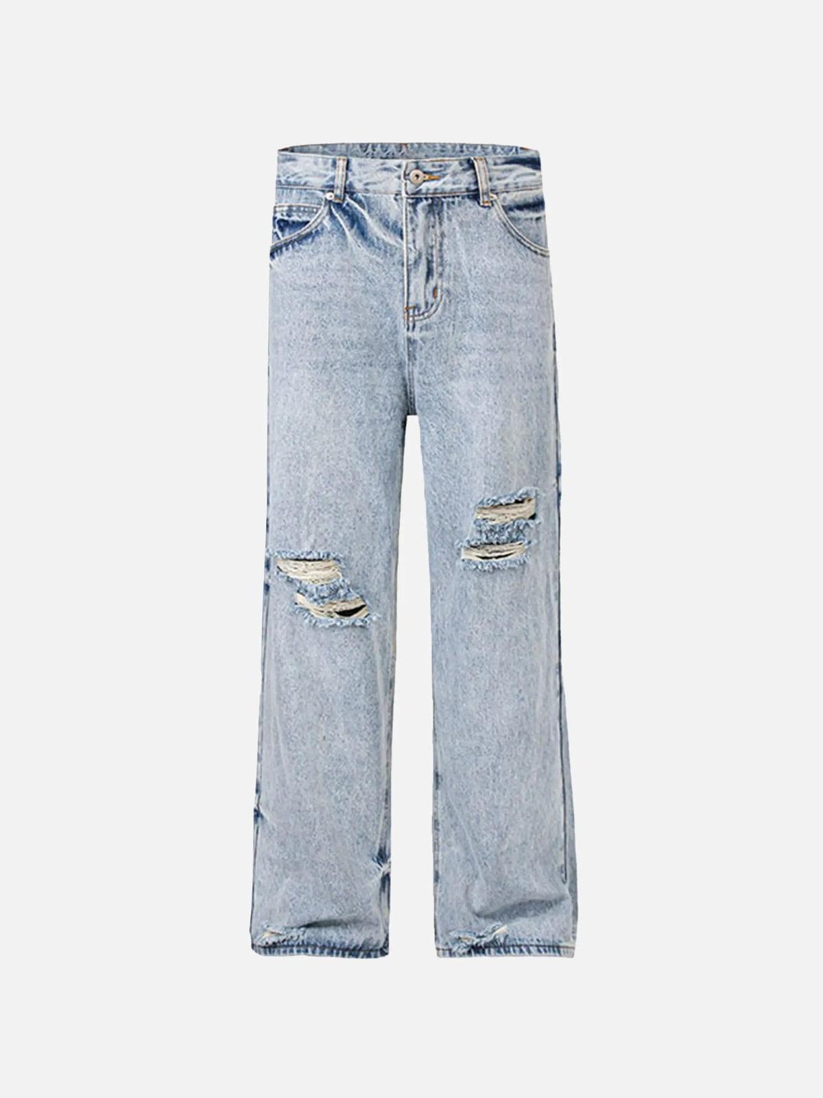 Concert Outfit Vintage Distressed Slim Straight-Leg Jeans Concert Outfit Vintage Distressed Slim Straight-Leg Jeans