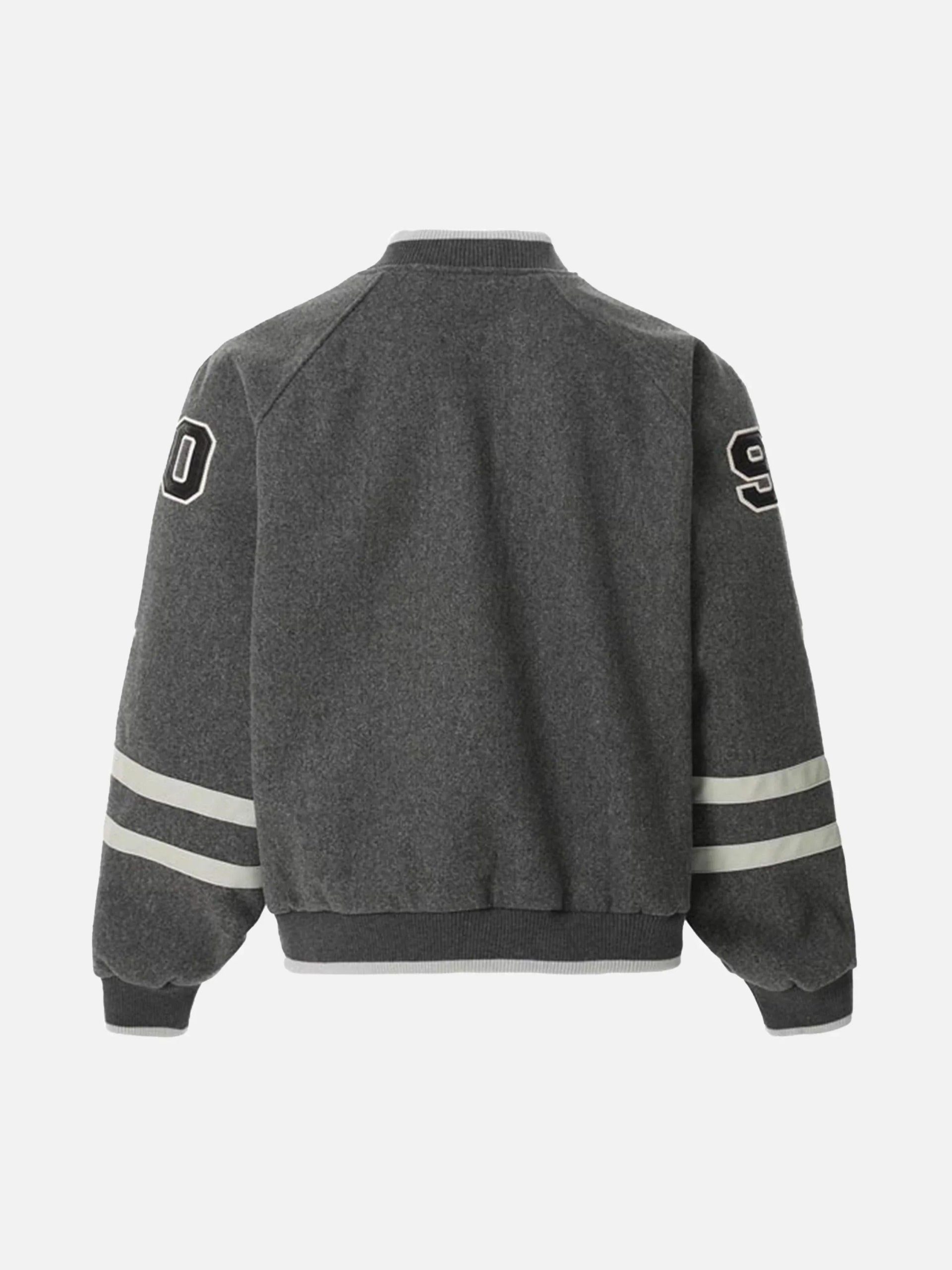 Concert Outfit Vintage Embroidered Varsity Baseball Jacket Concert Outfit Vintage Embroidered Varsity Baseball Jacket