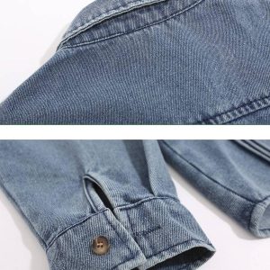 Concert Outfit Vintage Embroidery Cowboy Shirt