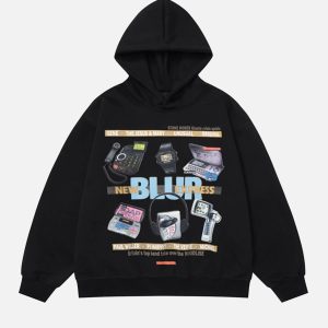 Concert Outfit Vintage Era Electronics Hoodie
