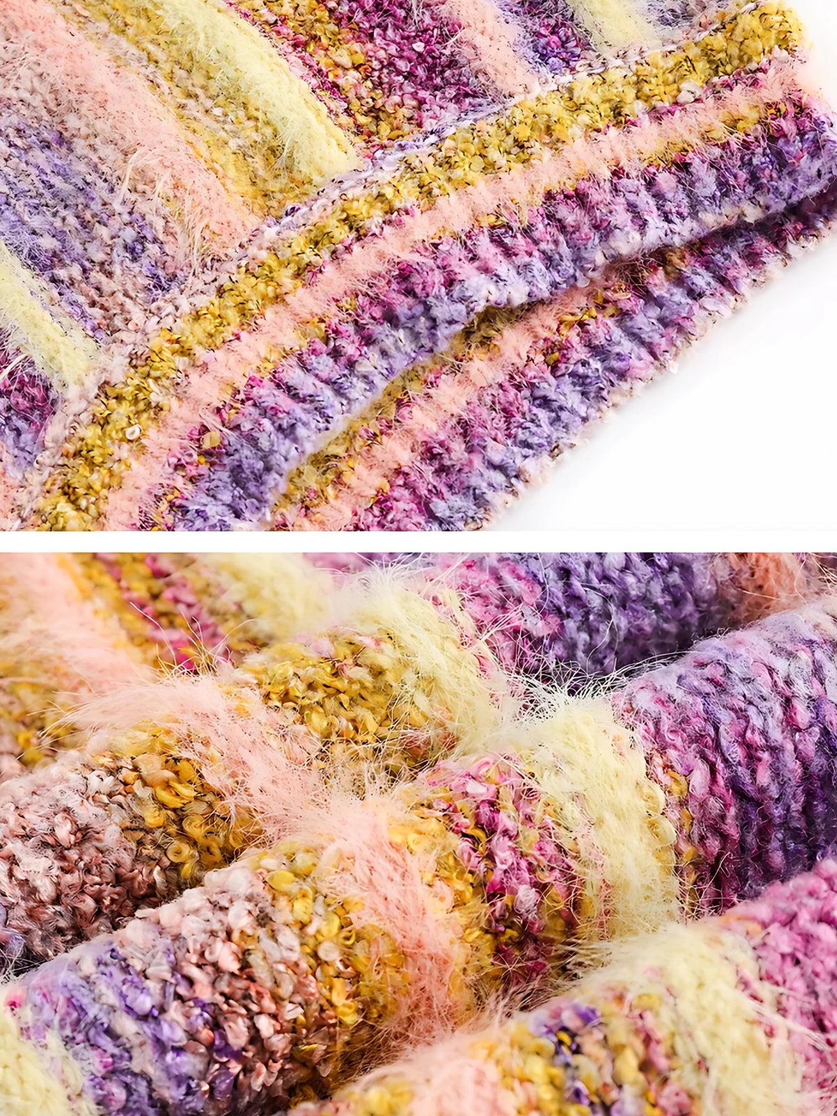 Concert Outfit Vintage Gradient Sweater Vest Concert Outfit Vintage Gradient Sweater Vest