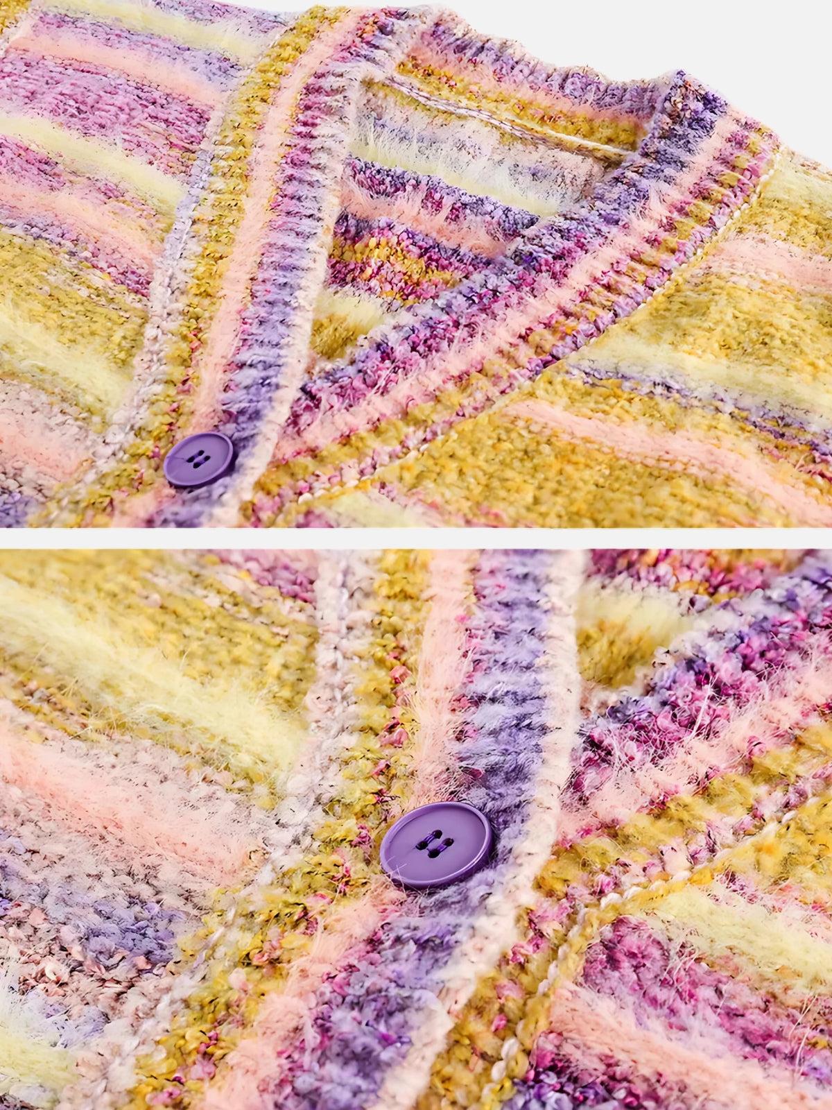 Concert Outfit Vintage Gradient Sweater Vest Concert Outfit Vintage Gradient Sweater Vest