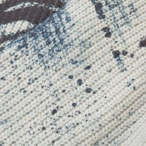 Concert Outfit Vintage Graffiti Zip-Up Cardigan