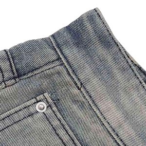 Concert Outfit Vintage Ink Splash Washed And Distressed Jeans