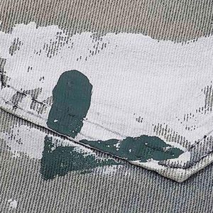 Concert Outfit Vintage Ink Splash Washed And Distressed Jeans